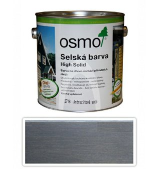 Ochranná barva OSMO ( 2716 Sel.Antracit šedá) 0,75L