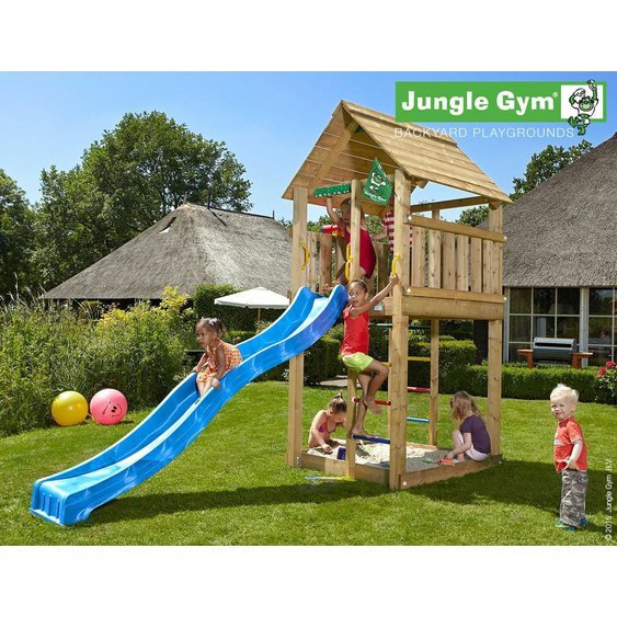 dětské hřiště cabin se skluzavkou jungle gym