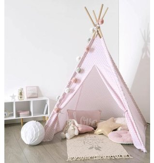 Detské Teepee Pink