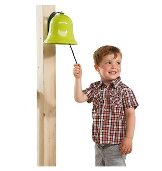 Zvonček detský svetlo zelený