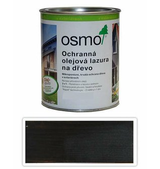 Ochranná olejová lazúra OSMO ( 712 Eben ) 0,75 L