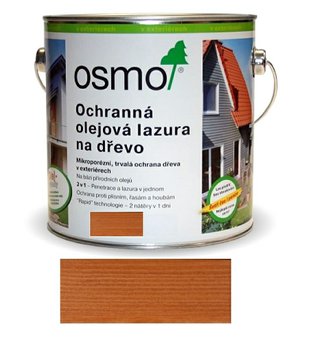Ochranná olejová lazúra OSMO ( 728 Cédrové drevo) 2,5 L